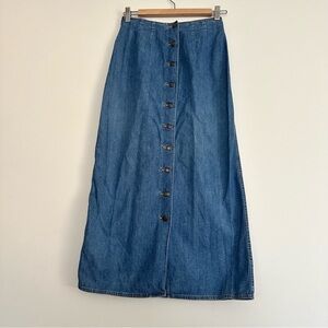Gap Vintage button down denim skirt Size: 2